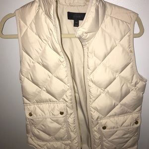 J crew Beige vest